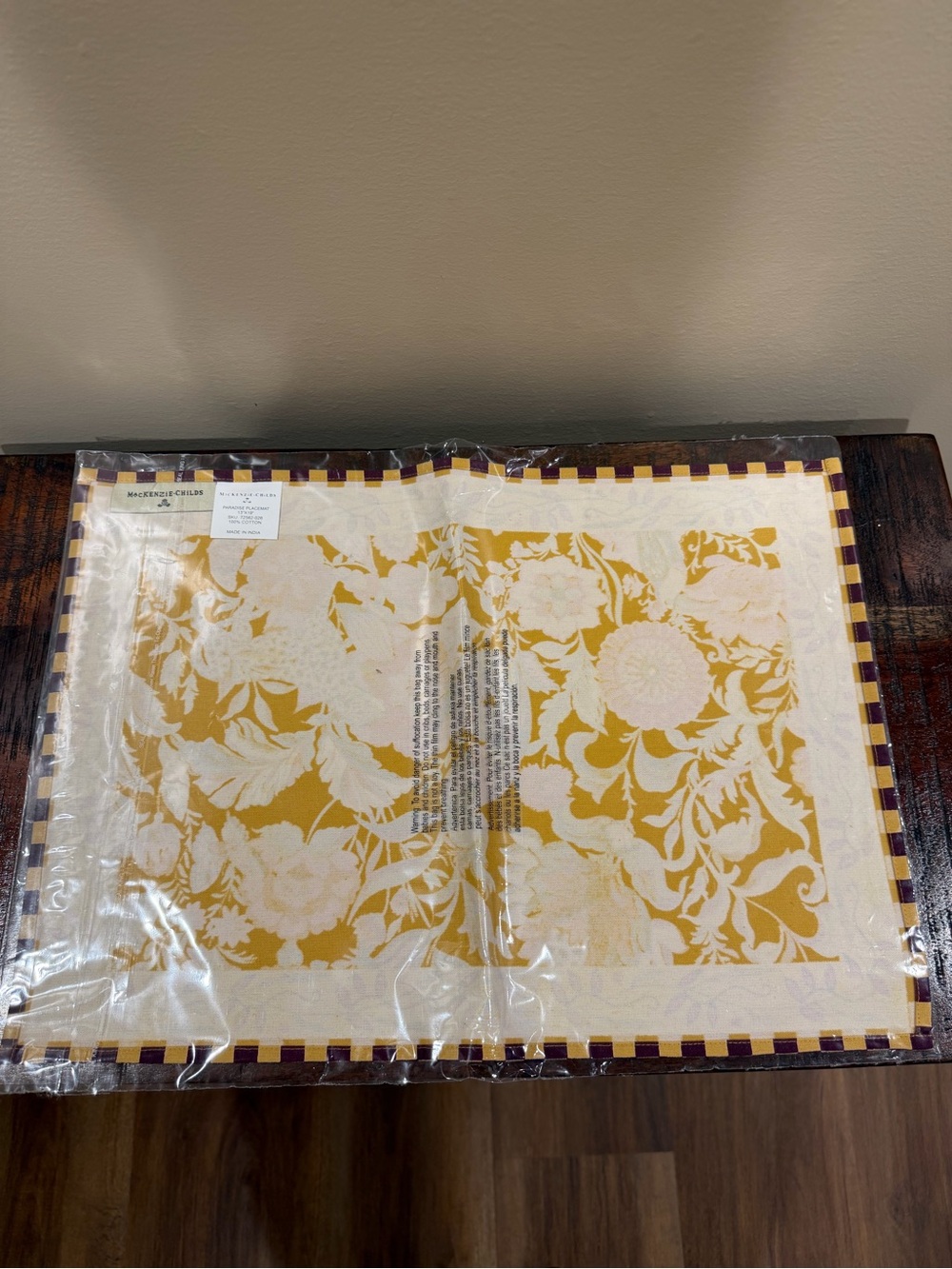MacKenzie-Childs Paradise Placemats, Set of 4 - Picture 3 of 4